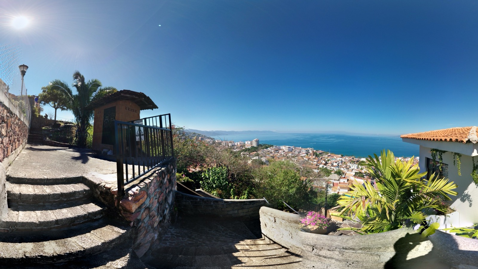 Steps above Old Town, Puerto Vallarta